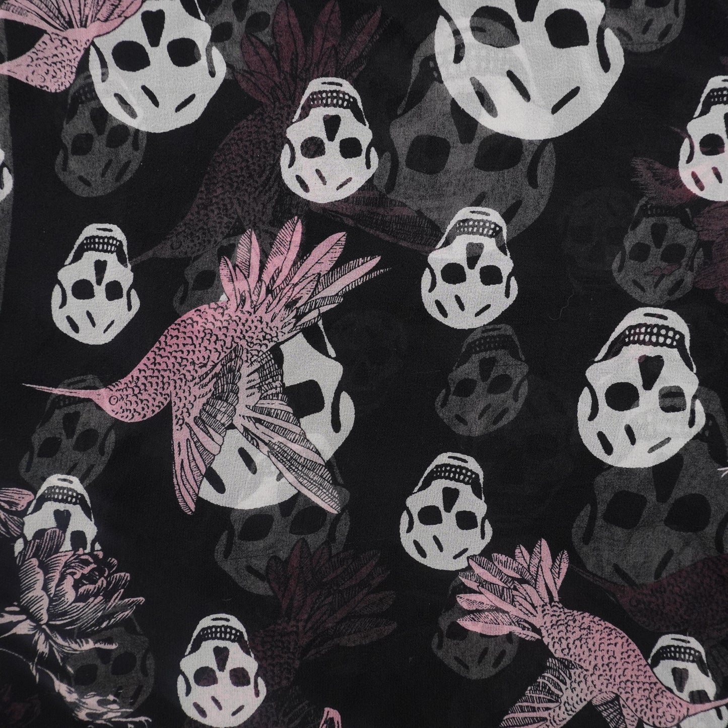 Bufanda Alexander McQueen Mascada Skeletor