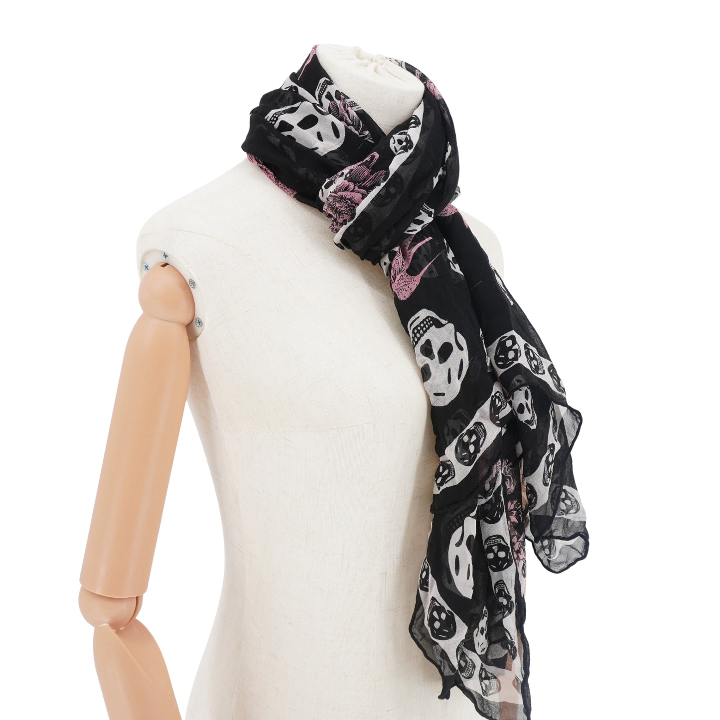 Bufanda Alexander McQueen Mascada Skeletor