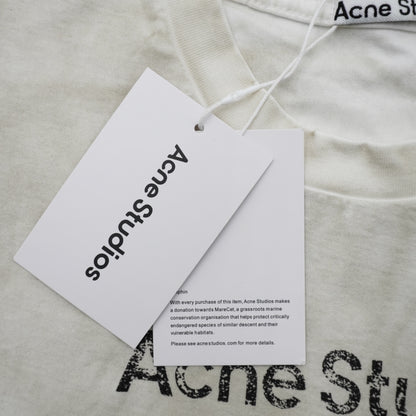 Playera Acne Studios 1996 Dirty Blanca