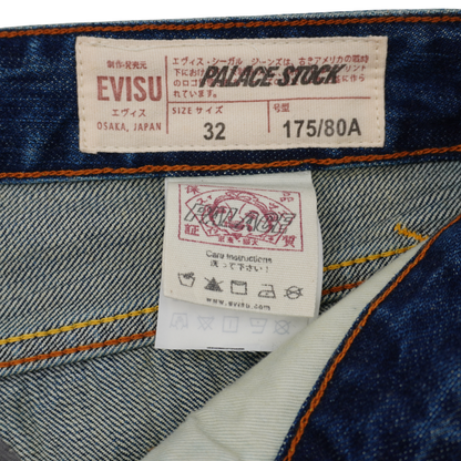 Palace Dice Embroidery Evisu Pants