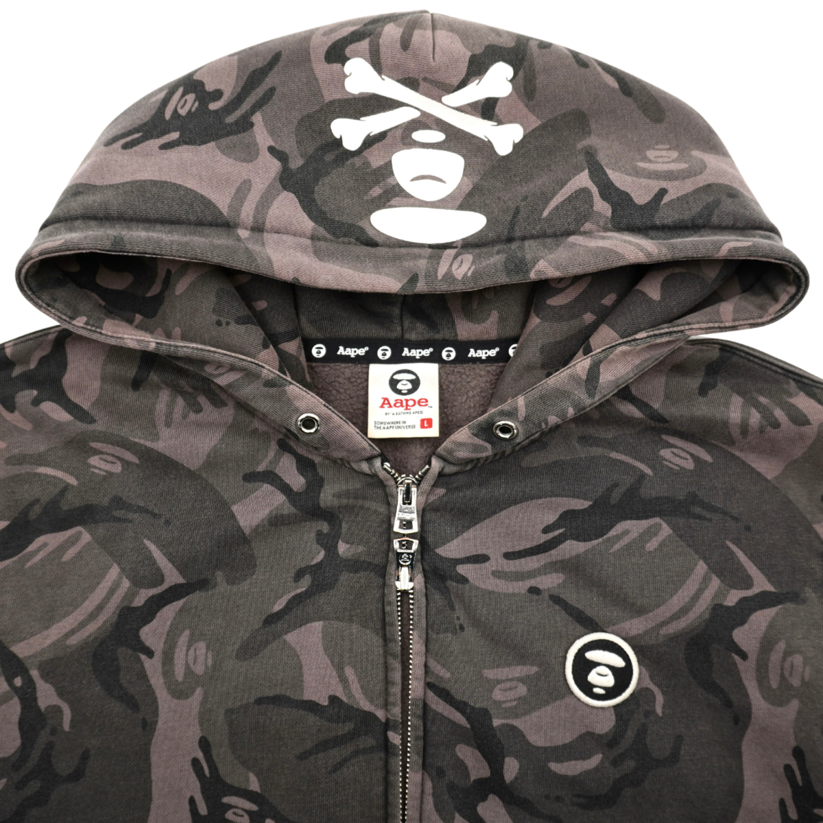 Sudadera AAPE by A Bathing Ape Full Zip Camo