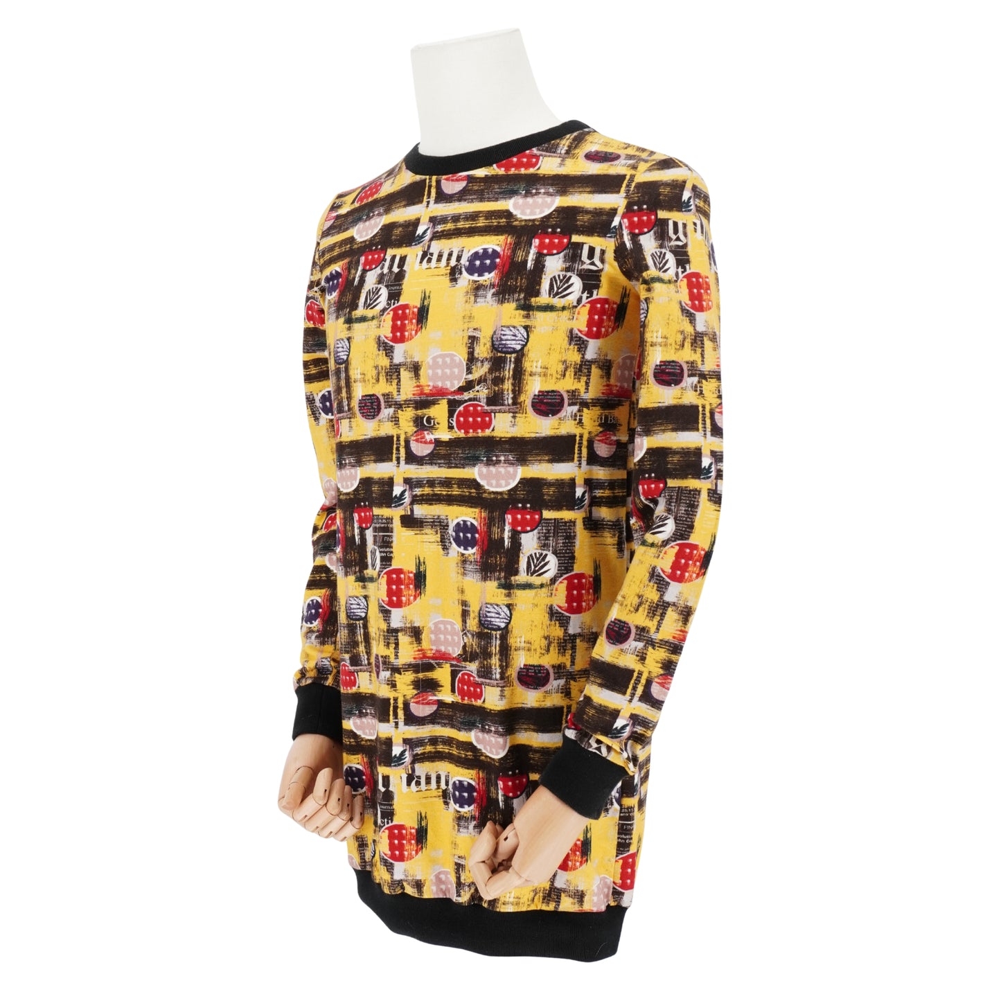 Top John Galliano Long Sleeve Circle Print