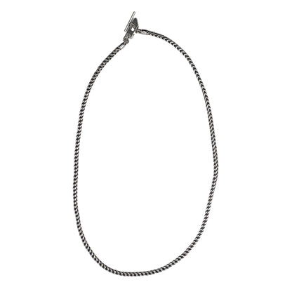 Collar Diesel Chain Silver