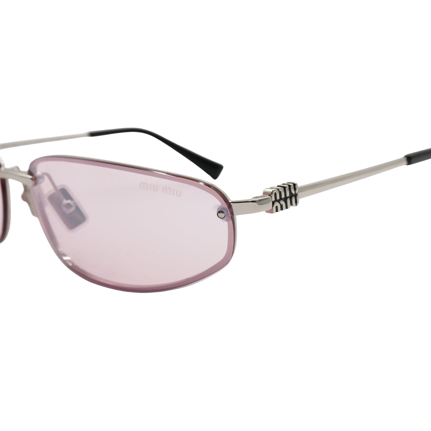 Lentes Miu Miu Oval Rosa Rosa