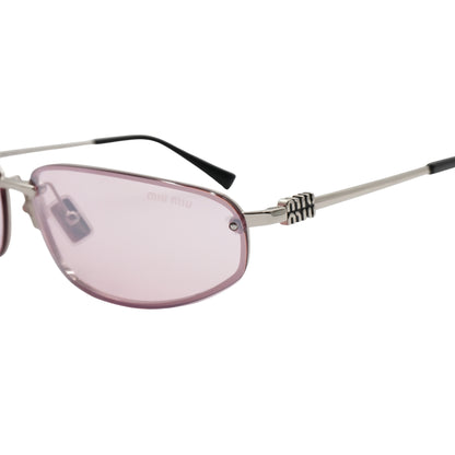 Lentes Miu Miu Oval Rosa Rosa