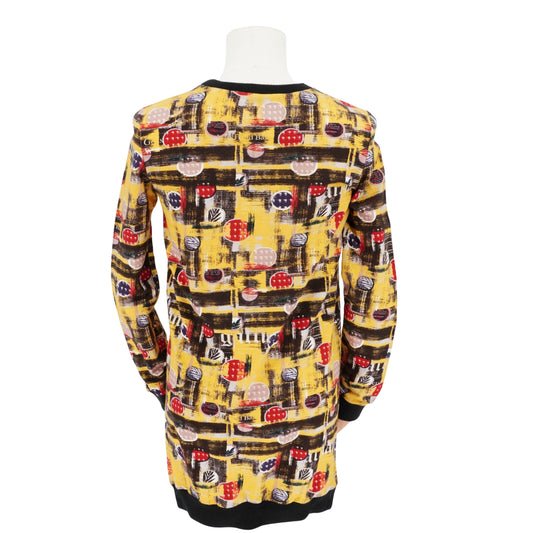 Top John Galliano Long Sleeve Circle Print
