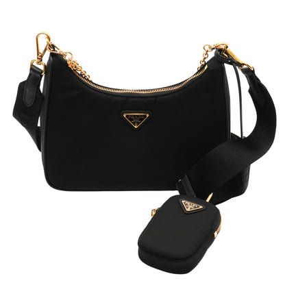 Prada Bolsa Re Nylon 2005 Shoulder Bag