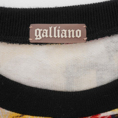 Top John Galliano Long Sleeve Circle Print