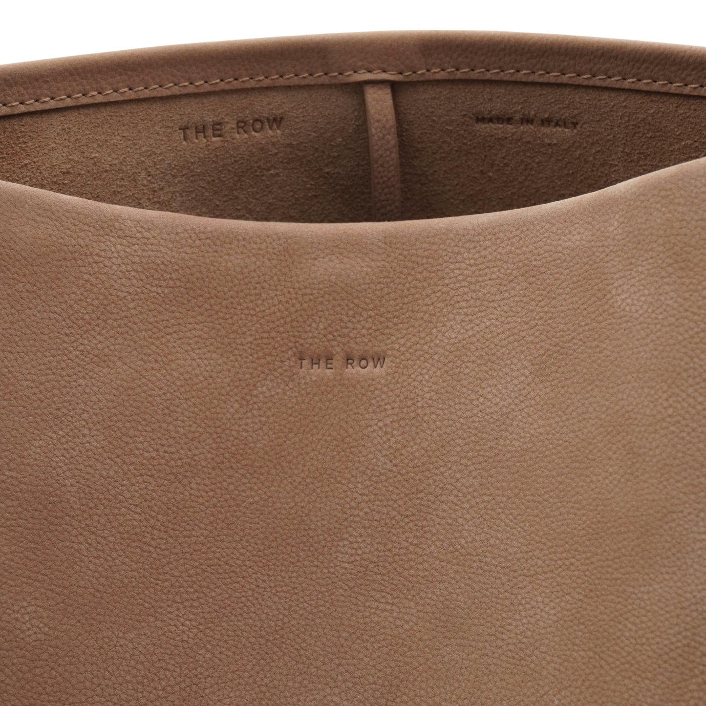 Bolsa The Row N/S Park Medium Suede Tote