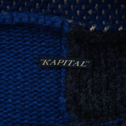 Cardigan Kapital 5G Cotton Knit Patchwork
