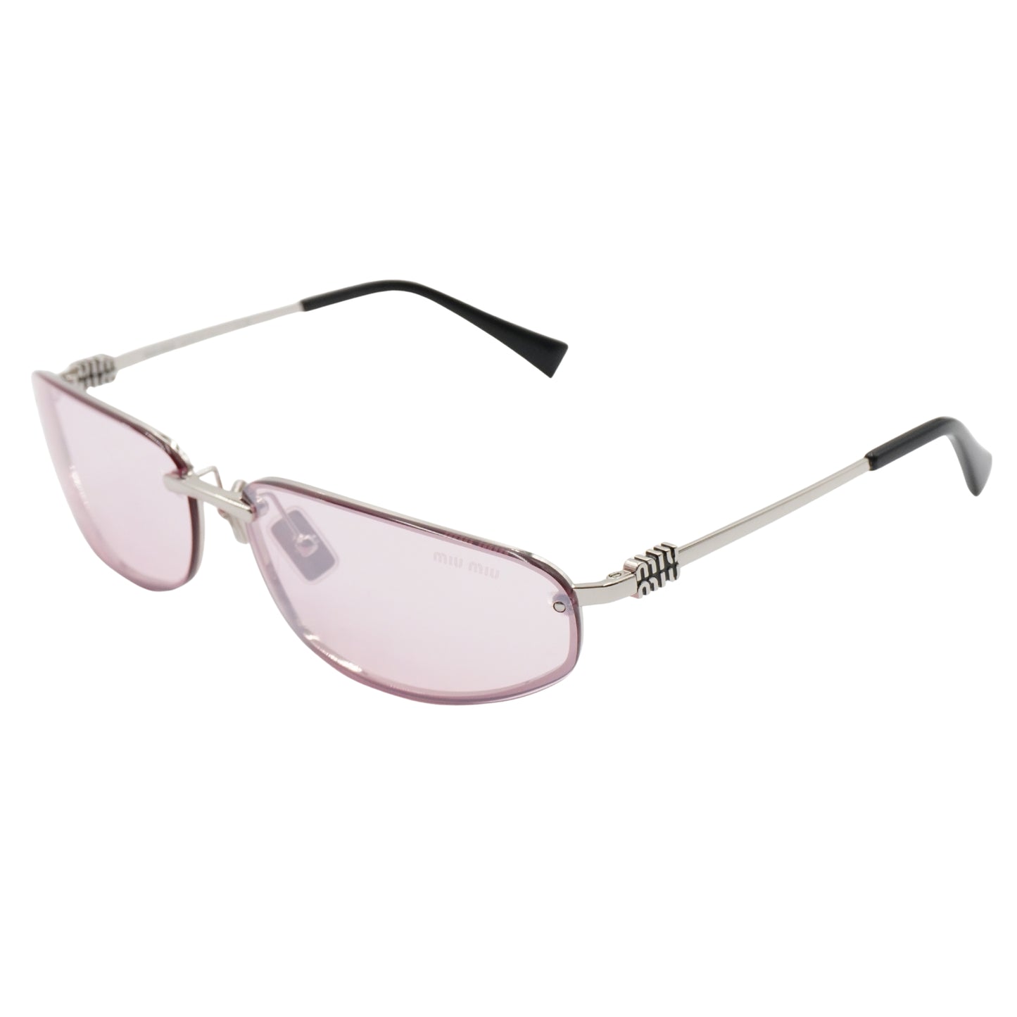 Lentes Miu Miu Oval Rosa Rosa