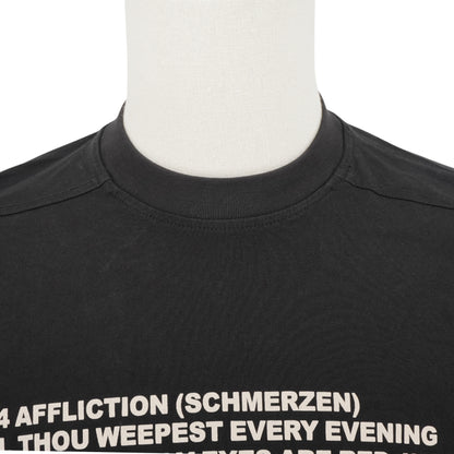 Playera Rick Owens Manga Corta no. 4 Affliction