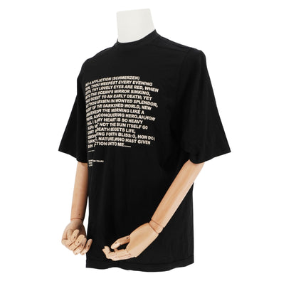 Playera Rick Owens Manga Corta no. 4 Affliction