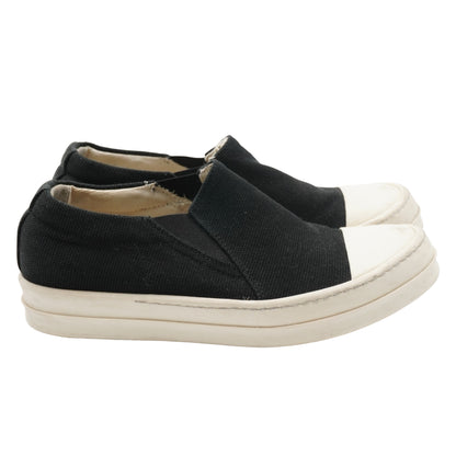 Calzado Rick Owens Canvas Slip-On Sneakers
