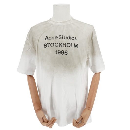 Playera Acne Studios 1996 Dirty Blanca