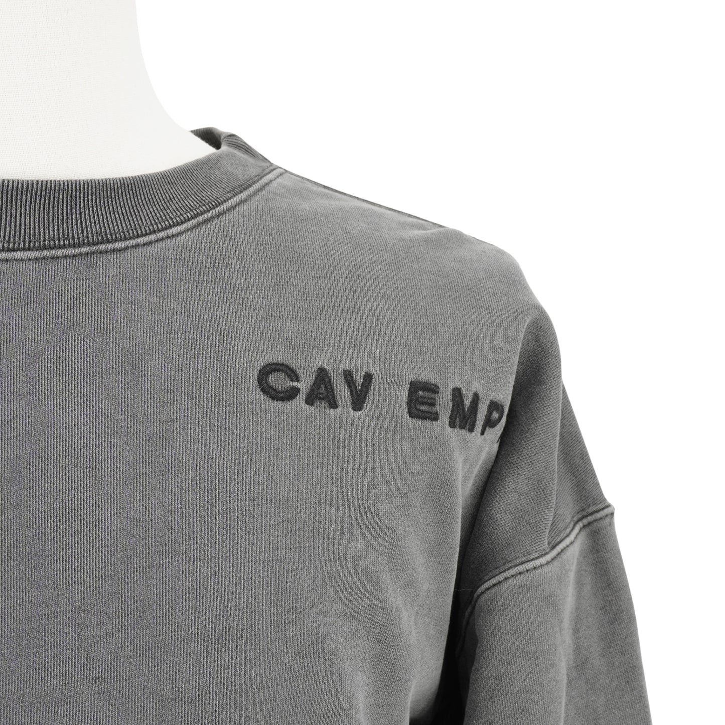 Suéter Cav Empt Design Overdye Heavyweight Ziggurat Crewneck