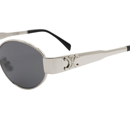 Lentes de Sol Oval Celine Triomphe Metal 01