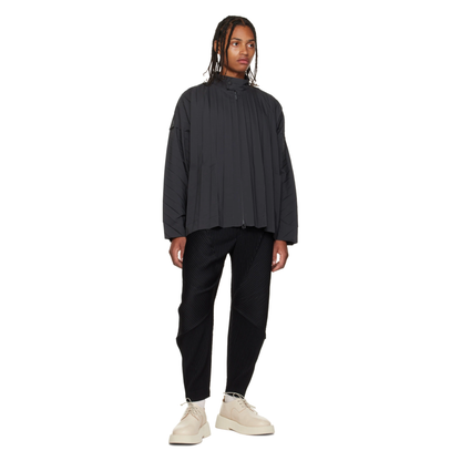 Chamarra Issey Miyake Pleated Zip Up