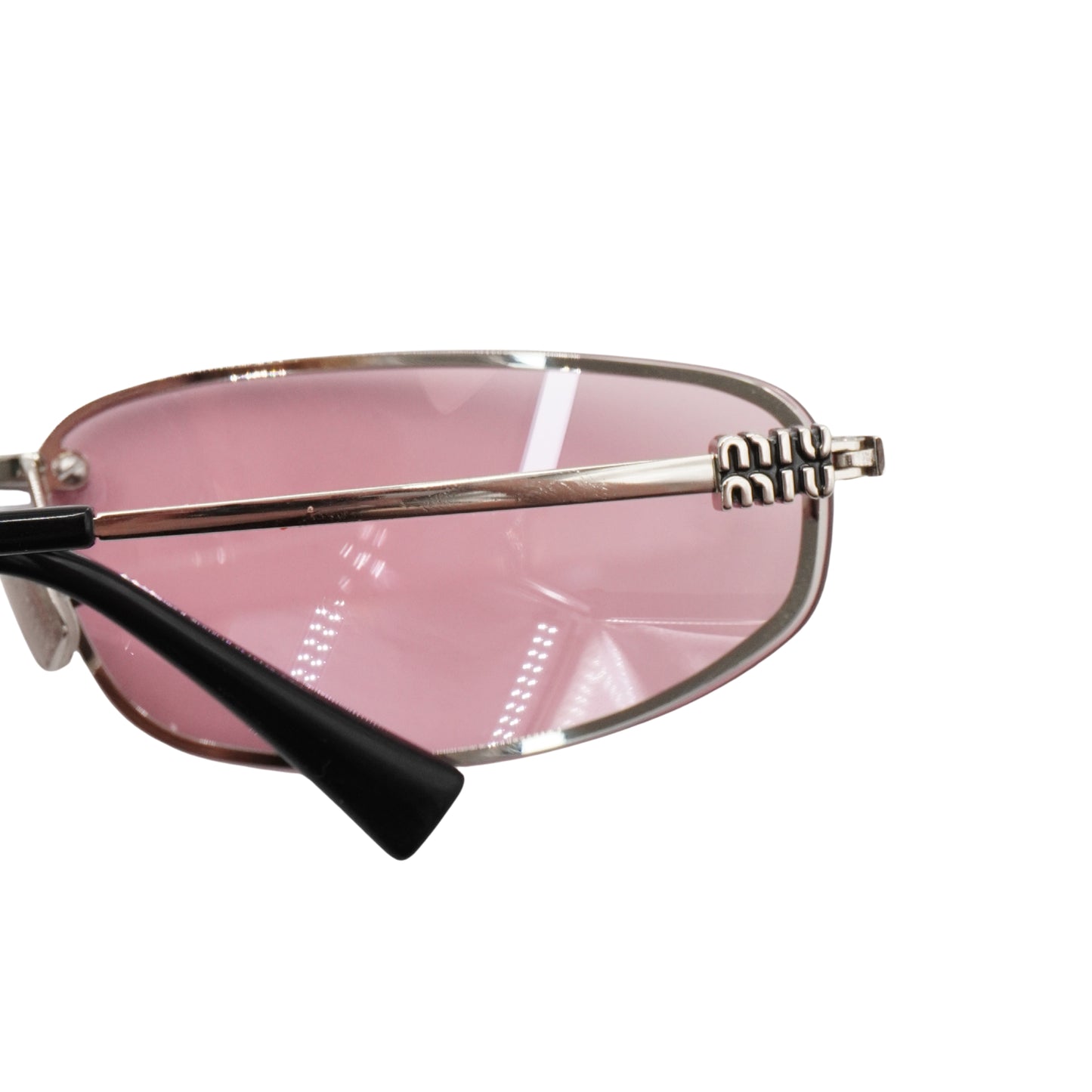 Lentes Miu Miu Oval Rosa Rosa