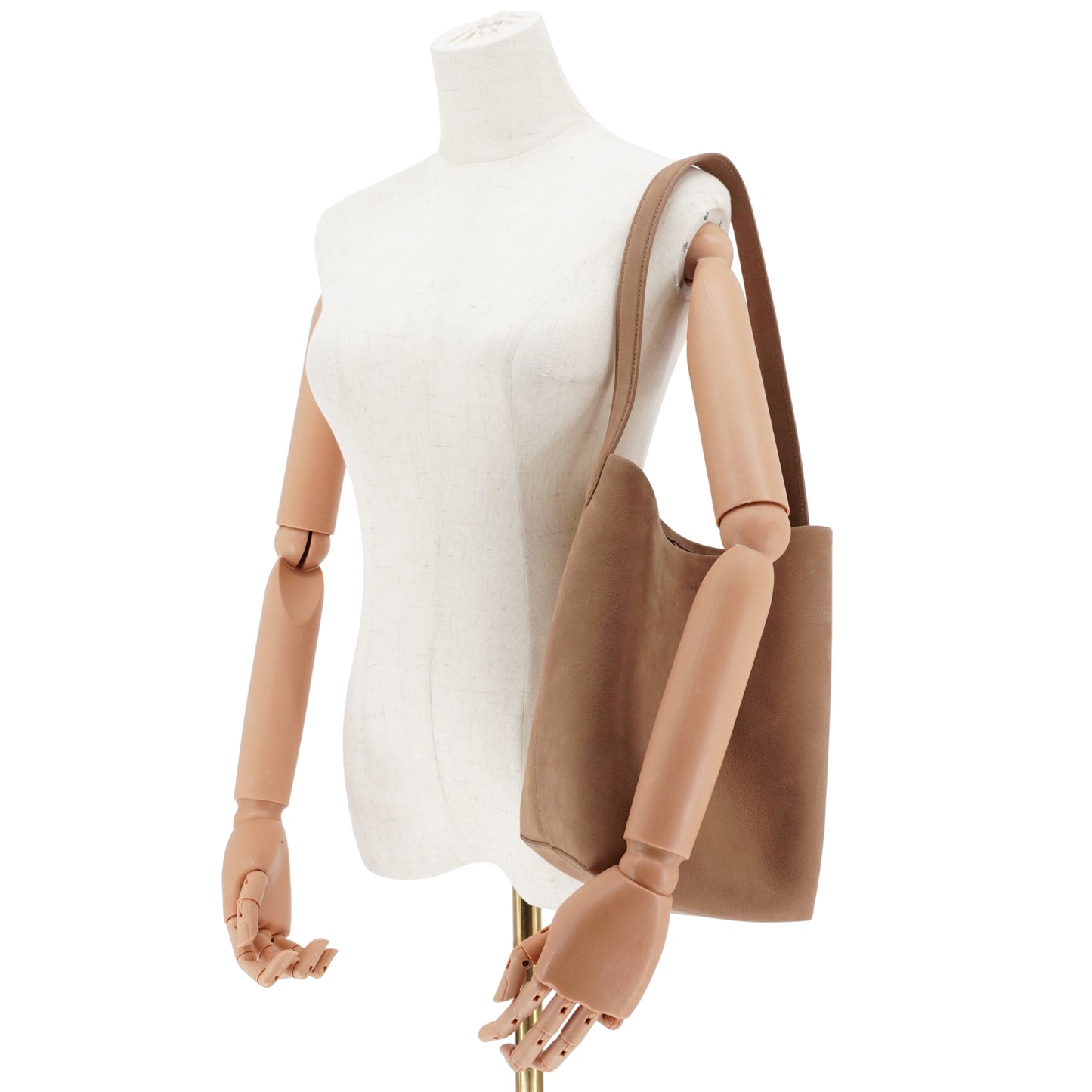 Bolsa The Row N/S Park Medium Suede Tote