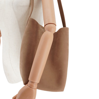 Bolsa The Row N/S Park Medium Suede Tote