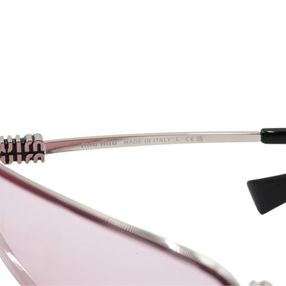 Lentes Miu Miu Oval Rosa Rosa