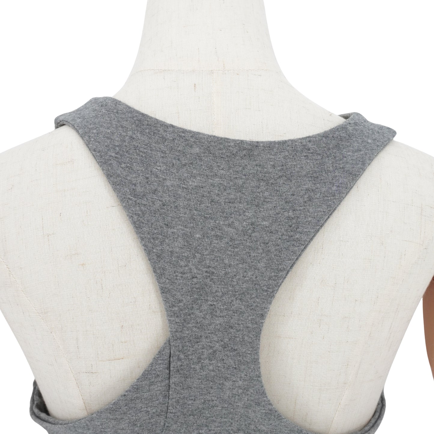 Blusa Heliot Emil Tank Top Asymmetric Cut-Out Grey