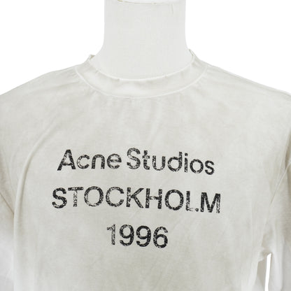 Playera Acne Studios 1996 Dirty Blanca