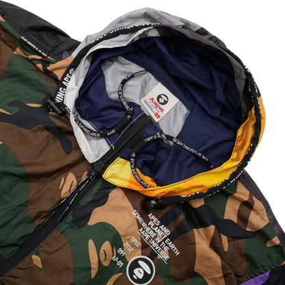 Chamarra AAPE Camo Windbreaker