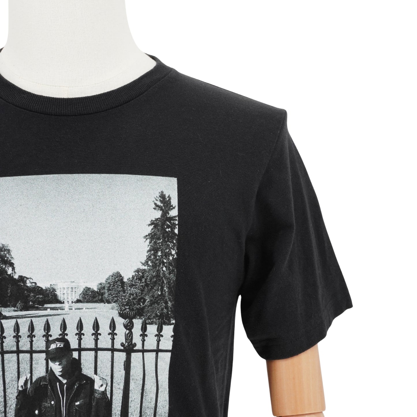 Playera Supreme White House Negro X S