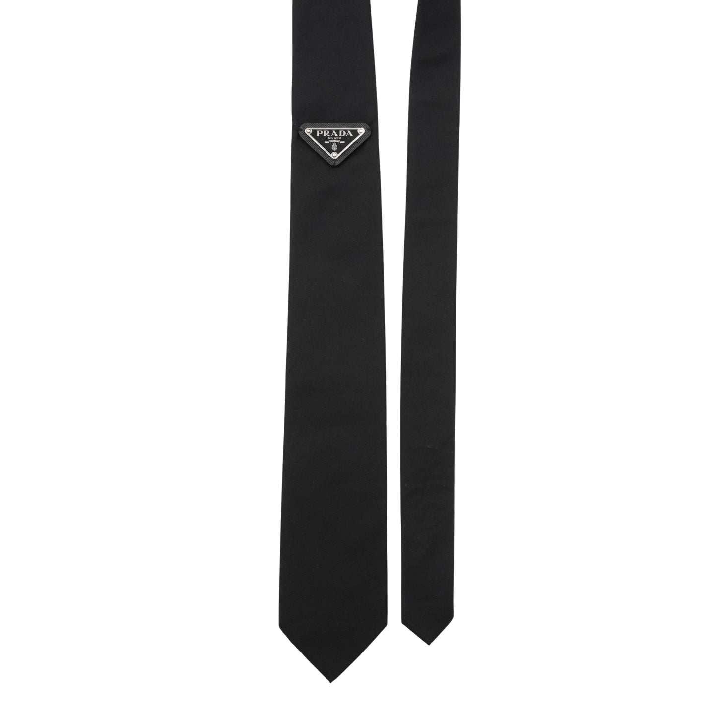 Corbata Prada Re-nylon Negra