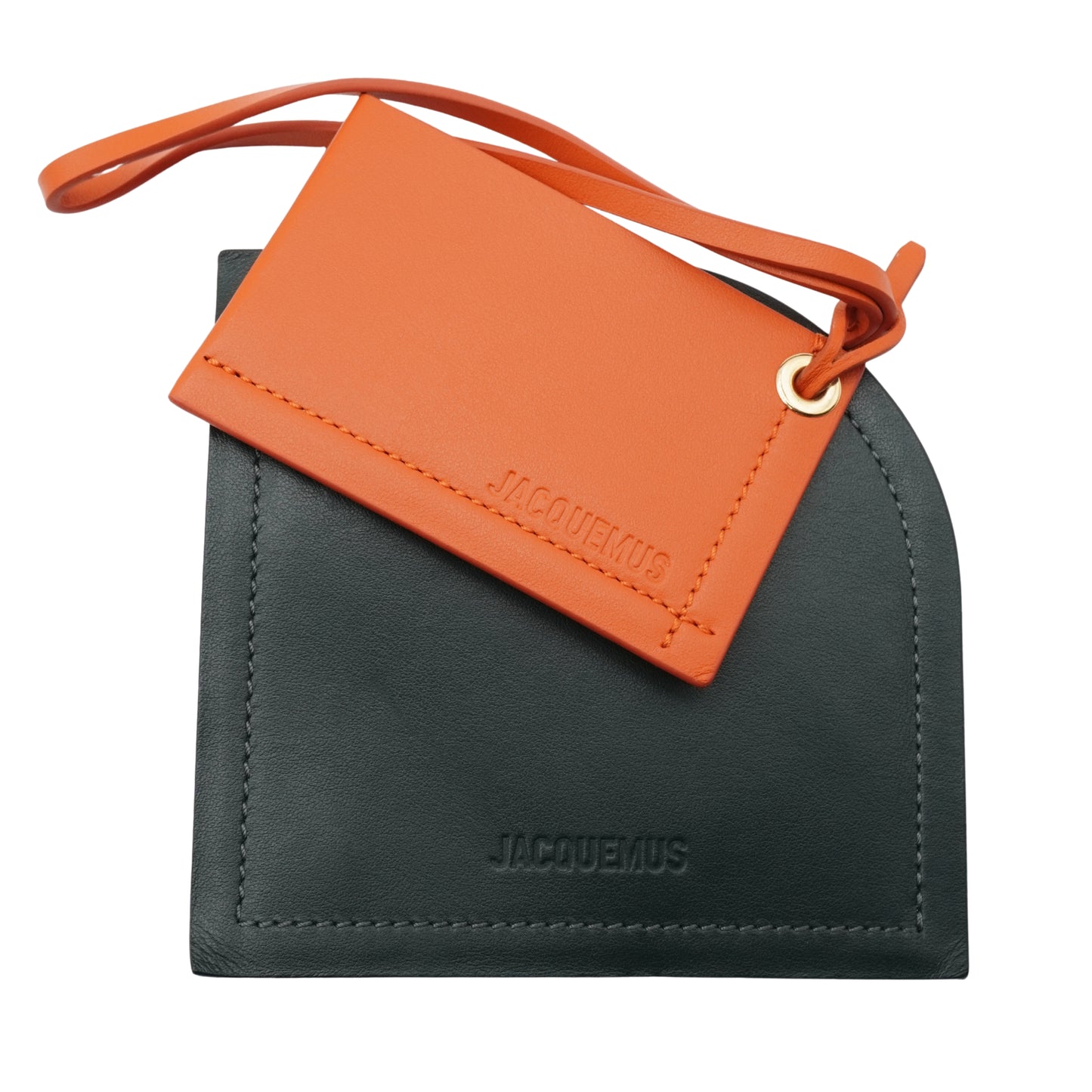Tarjetero Jacquemus Round Disc Neck Bag Card