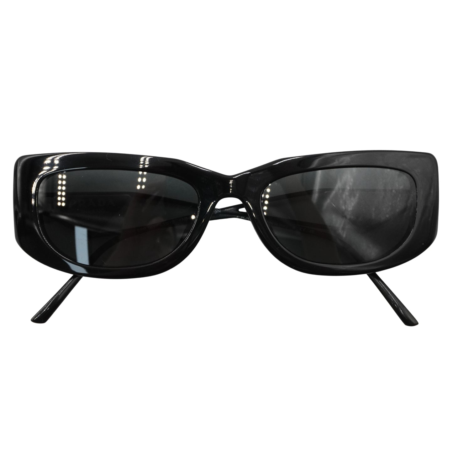Lentes Prada Logo Triangular Negro