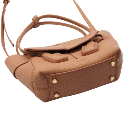 Bolsa Bottega Veneta Arco Mini Marrón Claro