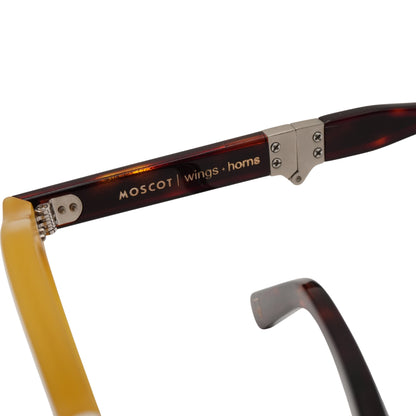 Moscot Lentes Amarillo Obscuro Amarillo