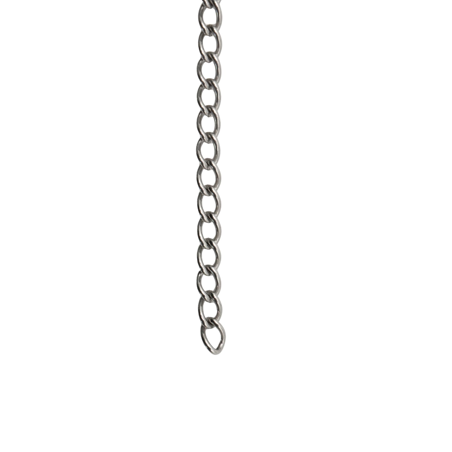 Collar Diesel Sculptural Metal Link Silver