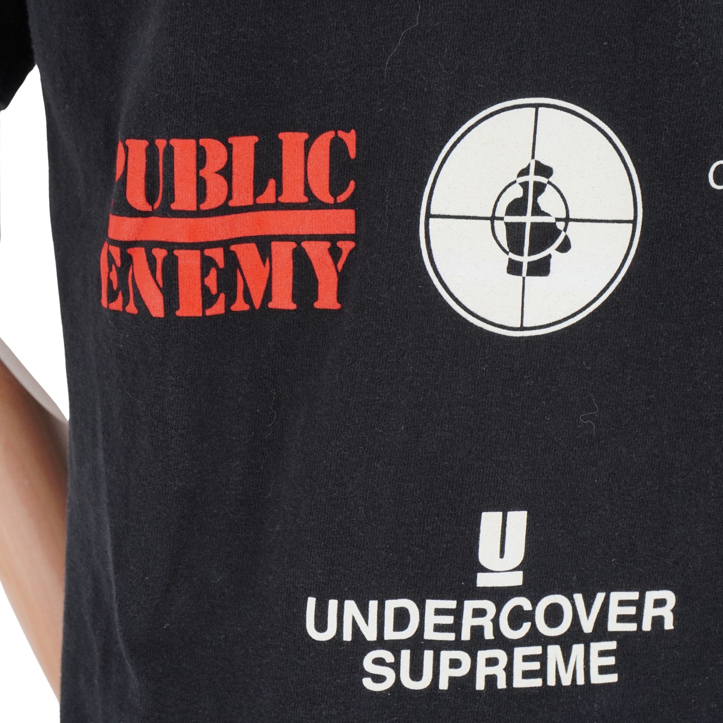 Playera Supreme White House Negro X S