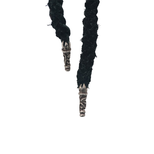 Collar Chrome Hearts Leather Necklace