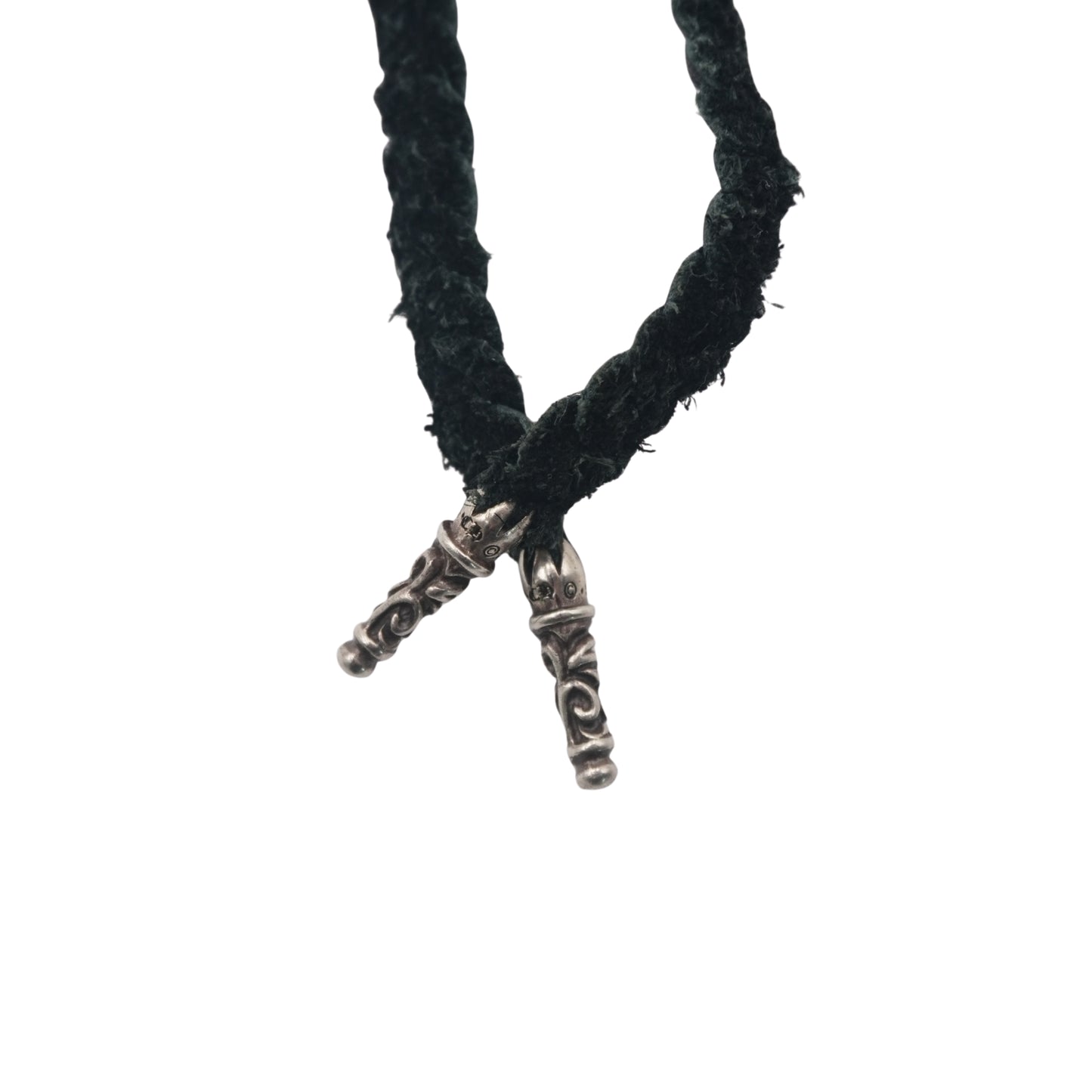 Collar Chrome Hearts Leather Necklace