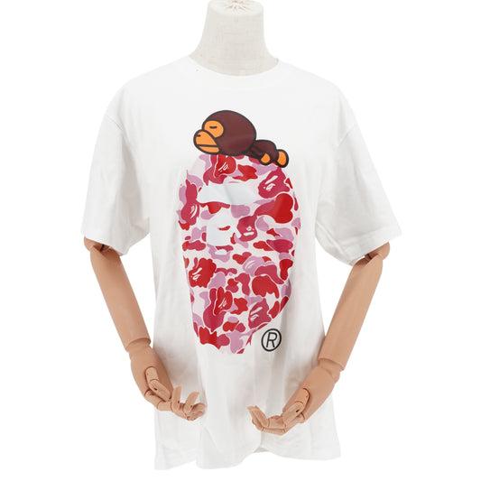 BAPE Playera ABC Camo Milo On Big Ape Tee