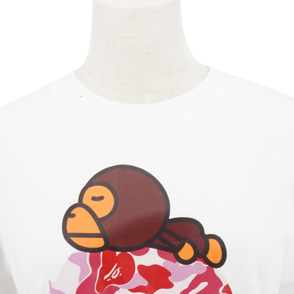 BAPE Playera ABC Camo Milo On Big Ape Tee
