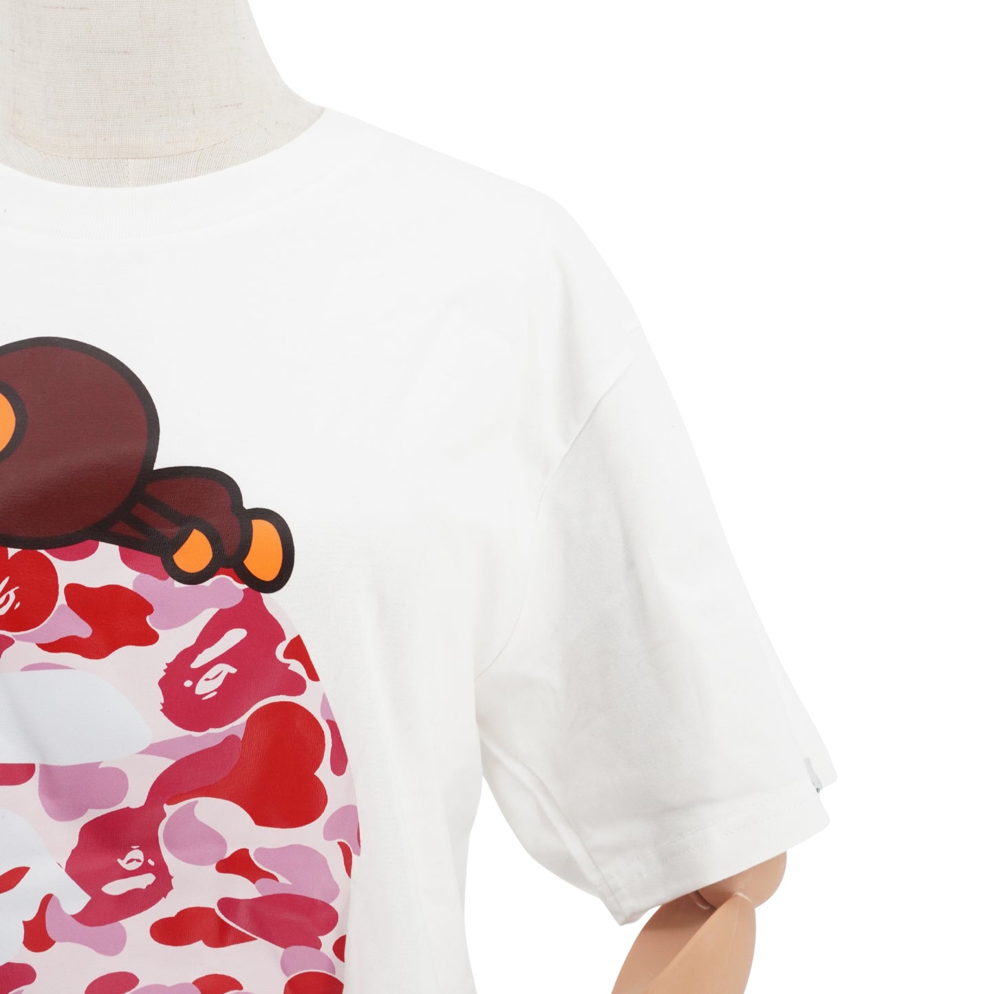 BAPE Playera ABC Camo Milo On Big Ape Tee
