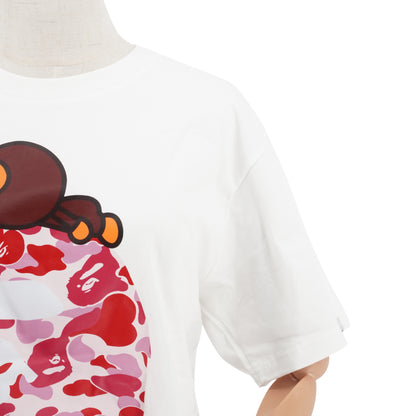 BAPE Playera ABC Camo Milo On Big Ape Tee