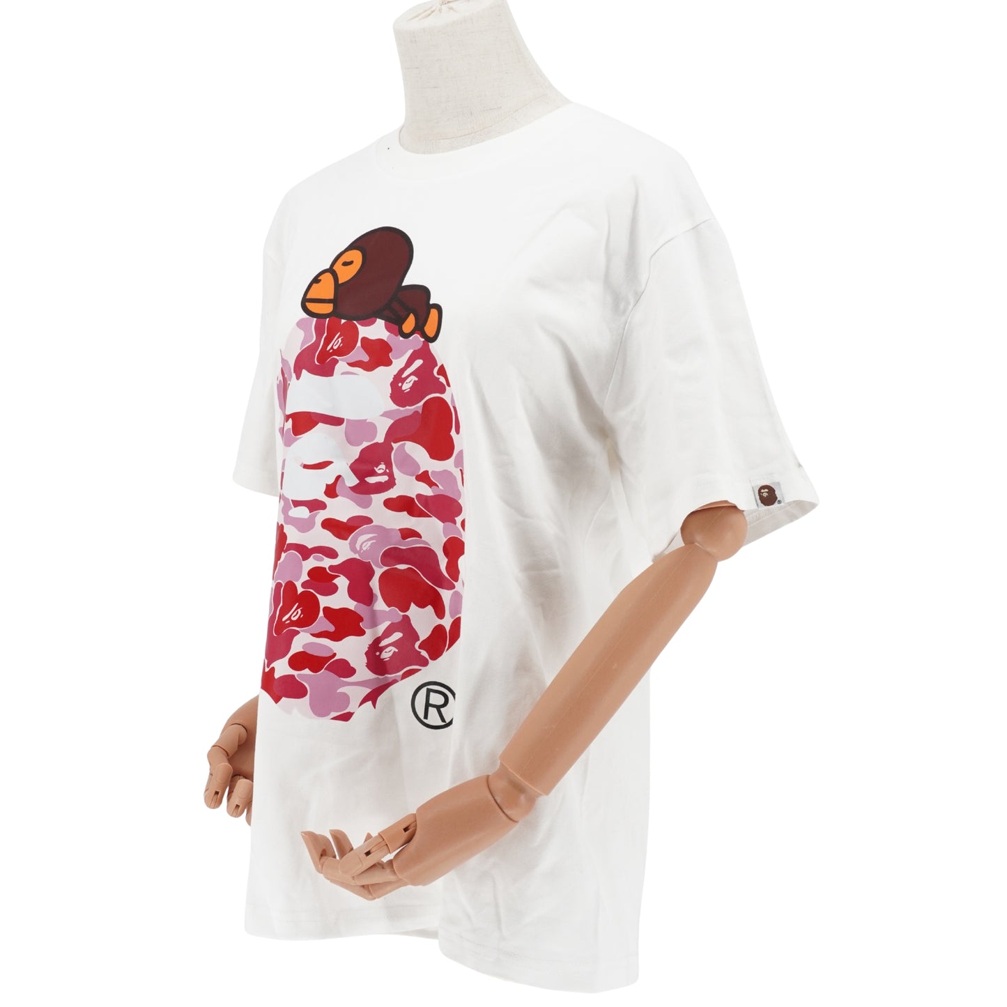 BAPE Playera ABC Camo Milo On Big Ape Tee
