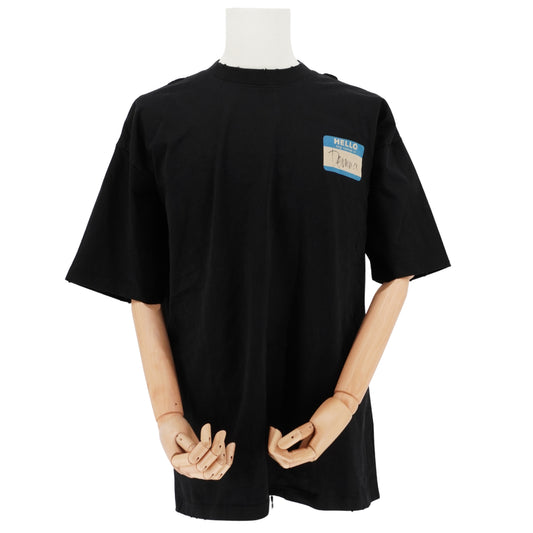 Playera Vetements Washed Logo Tee