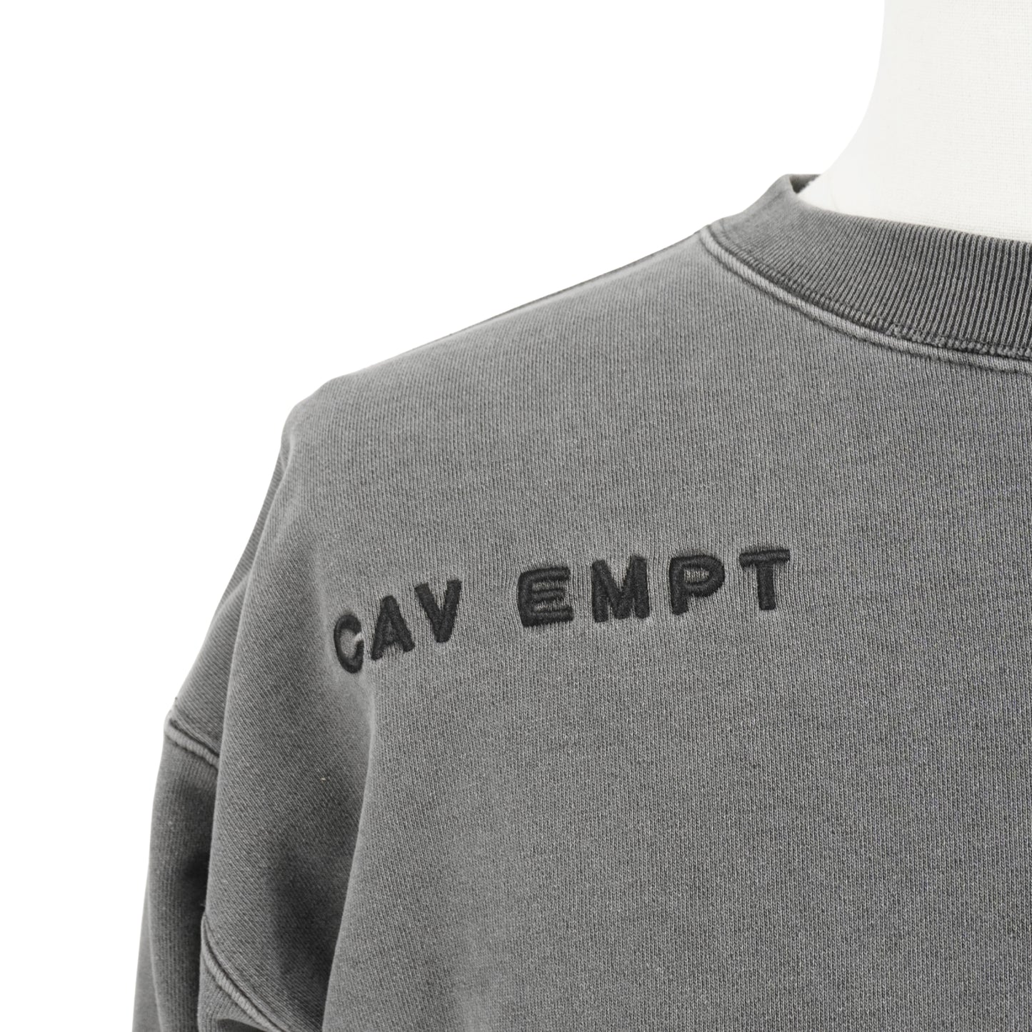 Suéter Cav Empt Design Overdye Heavyweight Ziggurat Crewneck