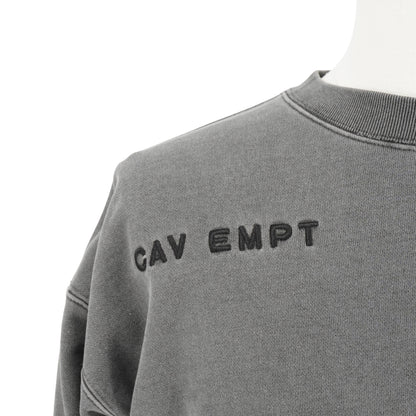 Suéter Cav Empt Design Overdye Heavyweight Ziggurat Crewneck