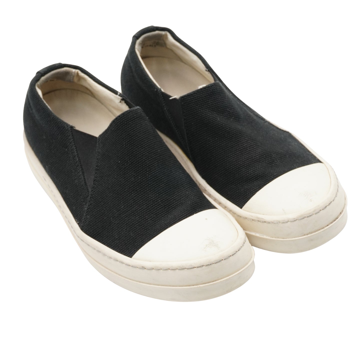Calzado Rick Owens Canvas Slip-On Sneakers