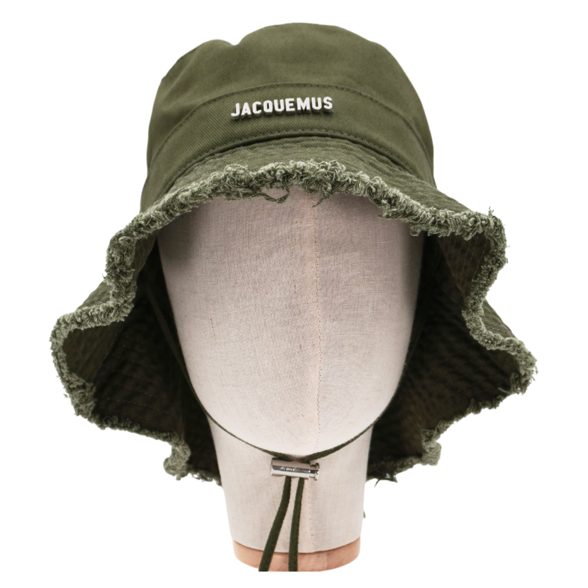 Bucket Hat Jacquemus Le bob Artichaut Verde Distressed