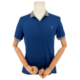 Playera Tipo Polo Alexander McQueen Polo Azul